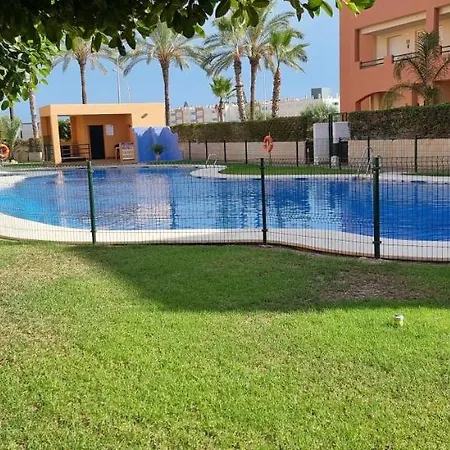 Homes Of Spain, Paraiso Vera Playa, Ed Palmerston, Atico A Con Piscina Privada Y Vistas Al Mar, 50m De La Playa, Wifi Lägenhet