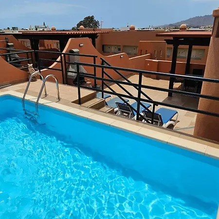 Homes Of Spain, Paraiso Vera Playa, Ed Palmerston, Atico A Con Piscina Privada Y Vistas Al Mar, 50m De La Playa, Wifi * Playas de Vera
